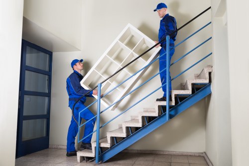 Organised packing service for a Stepney home move