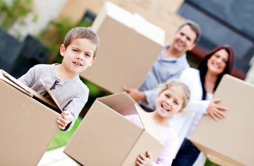 Flexible storage in Stepney for furniture, stock, and equipment