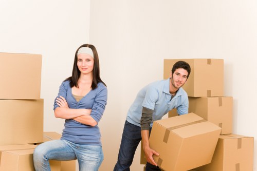 Careful handling of an upright piano during a local move