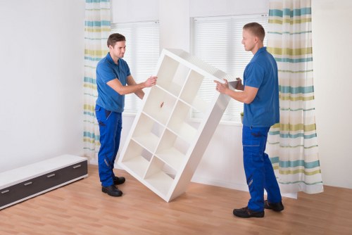 Local flat removal in Stepney with careful access handling